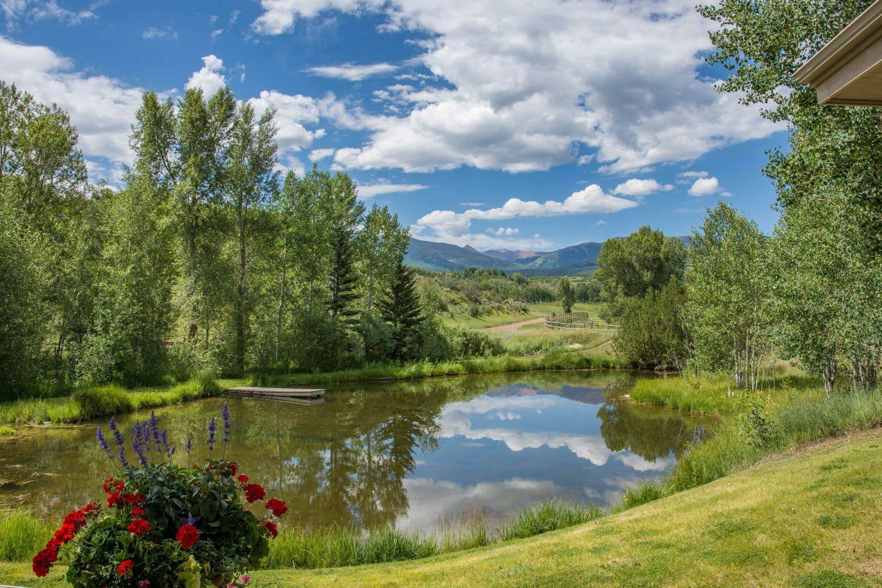 Farm and Ranch Properties для того Продажа на RARE and UNIQUE opportunity to own the heart of the renowned McCabe Ranch! 1321 Elk Creek & TBD McCabe Ranch Old Snowmass, Колорадо 81654 Соединенные Штаты