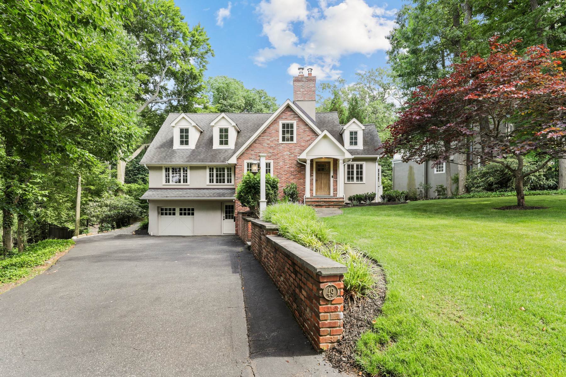 Single Family Homes for Sale at Wonderful Northside Colonial 49 Fernwood Road Summit, New Jersey 07901 United States