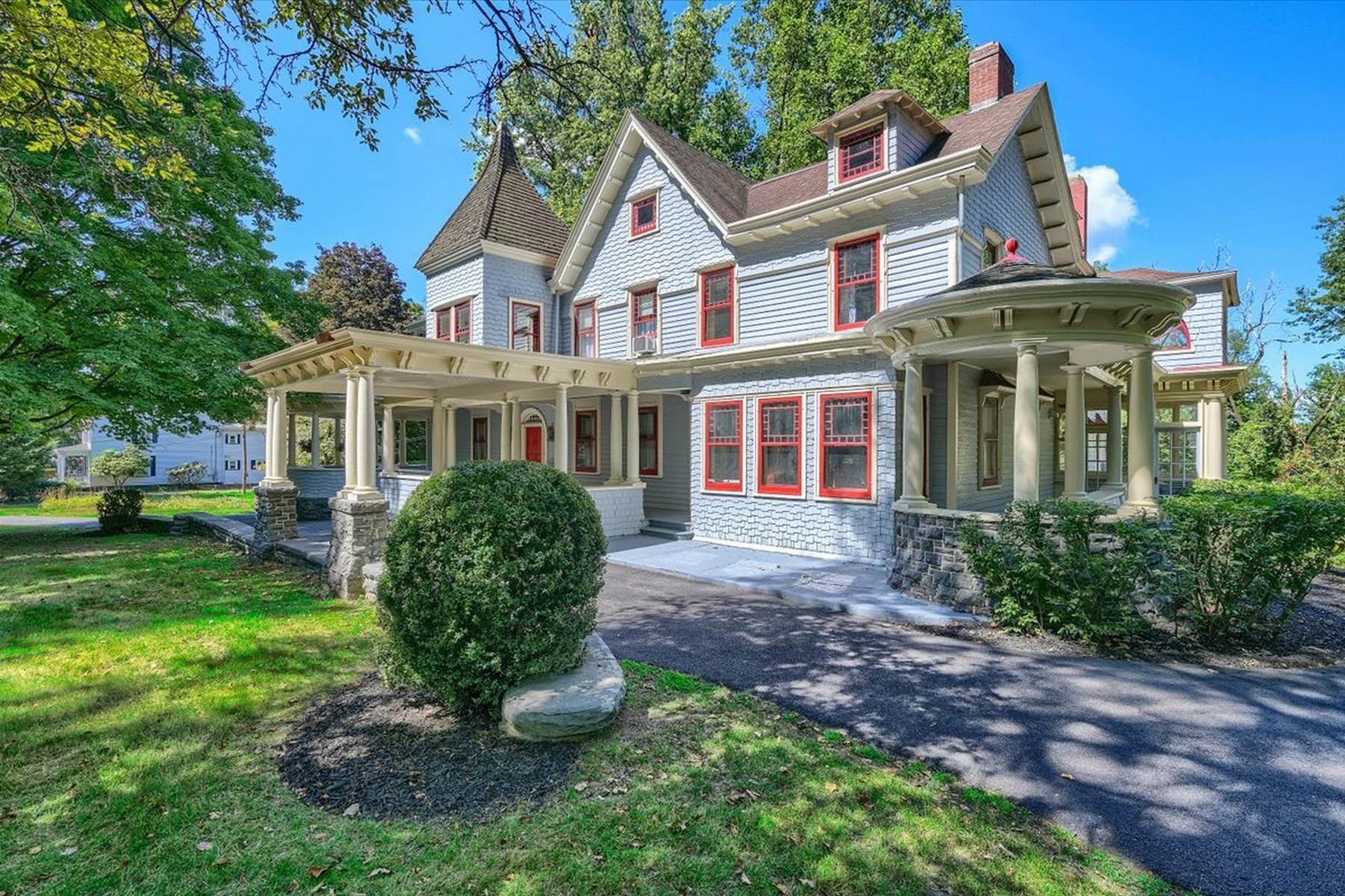 3. Single Family Homes for Sale at 19th Century Shingle and Clapboard Colonial on 3 Acres 150 Ulster Ave. Walden, New York 12586 United States