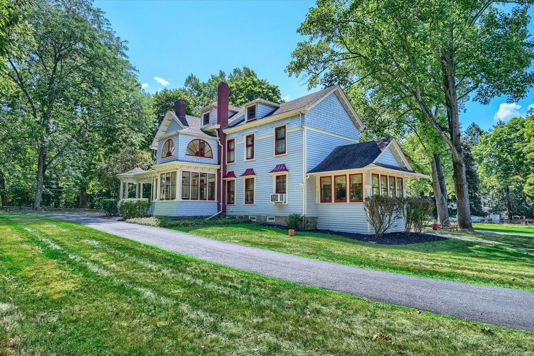 5. Single Family Homes for Sale at 19th Century Shingle and Clapboard Colonial on 3 Acres 150 Ulster Ave. Walden, New York 12586 United States