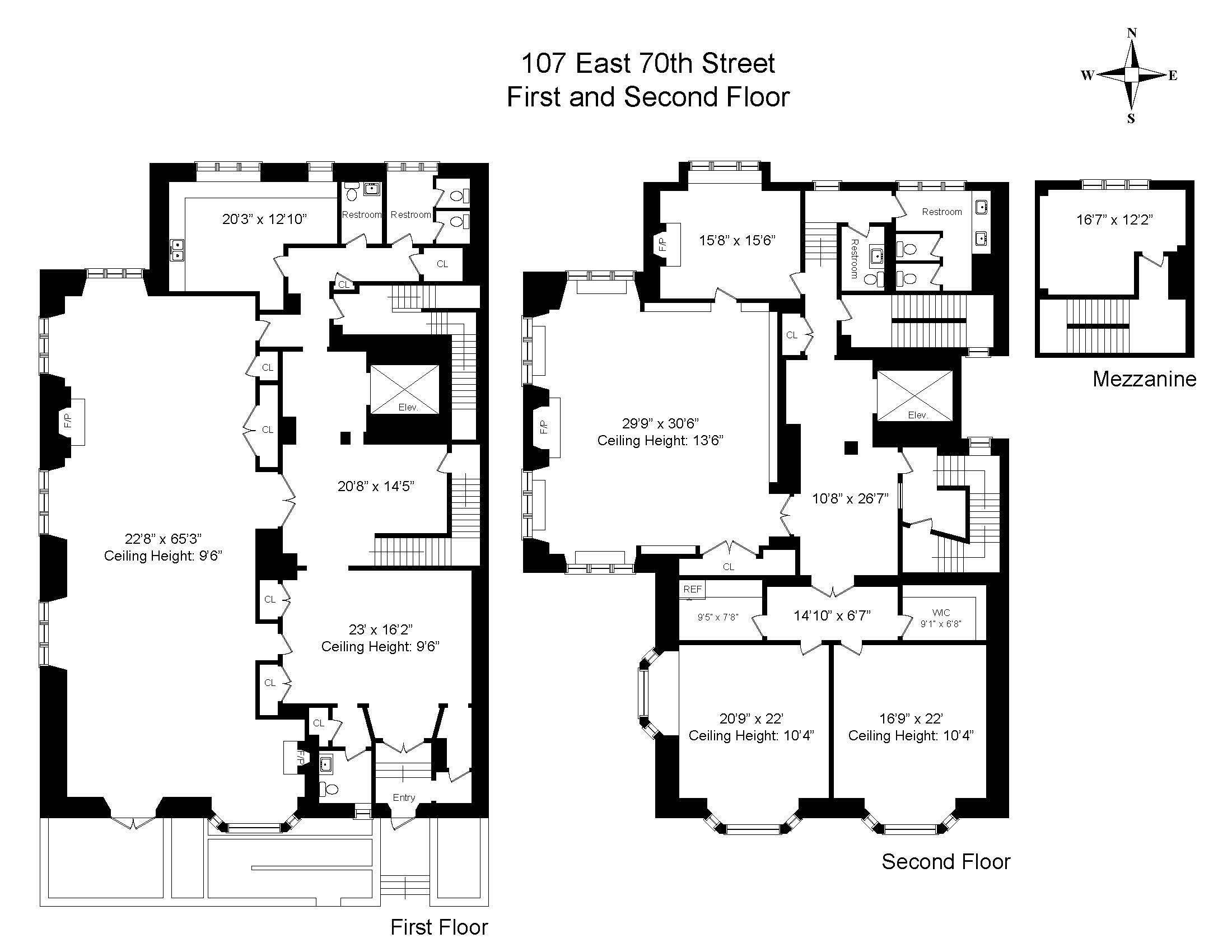 Townhouse for Sale at 107 East 70th Street New York, New York 10021 United States