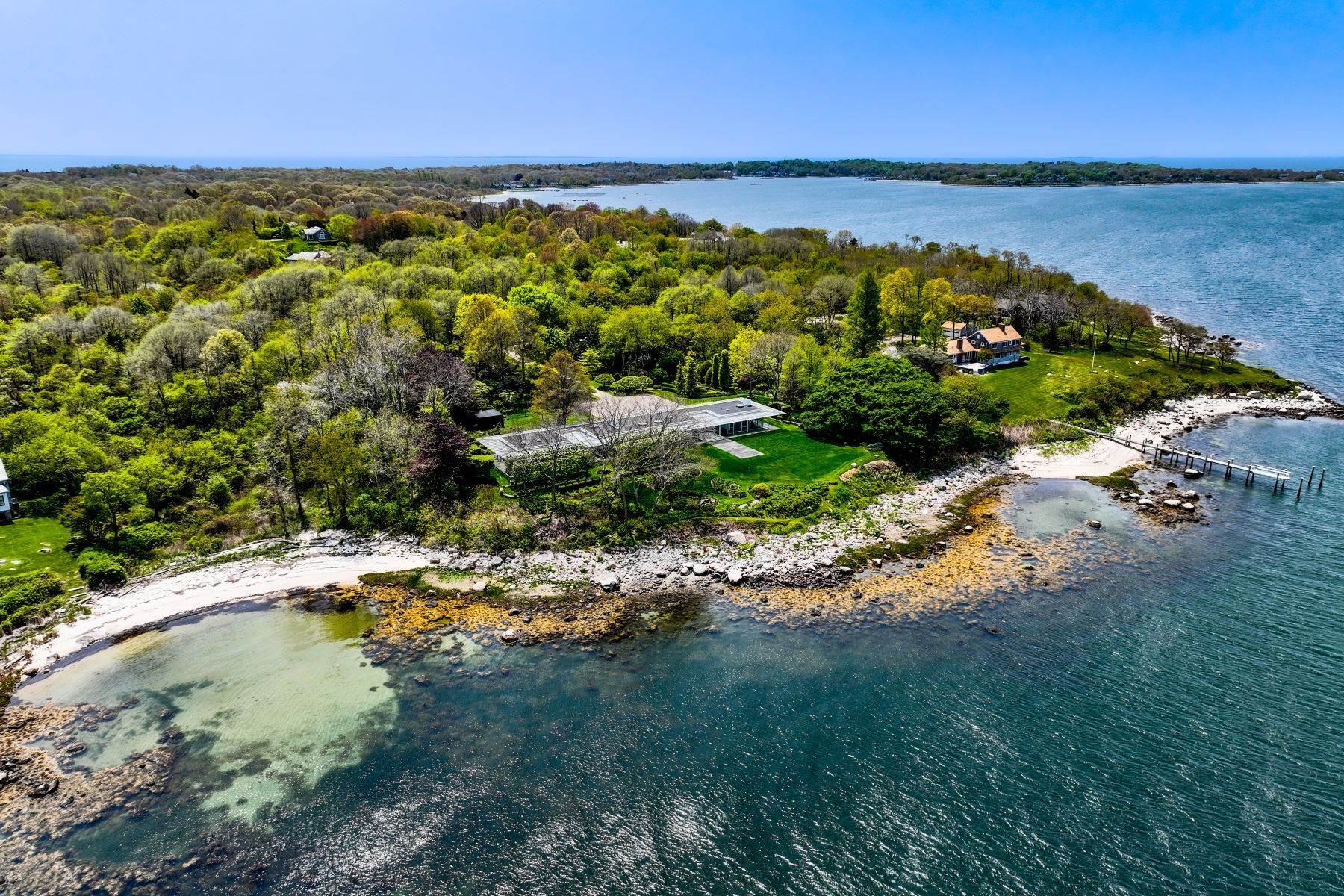 Single Family Homes for Sale at Hooverness 5722 Clay Point Road Fishers Island, New York 06390 United States